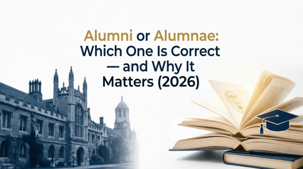 alumni or alumnae
