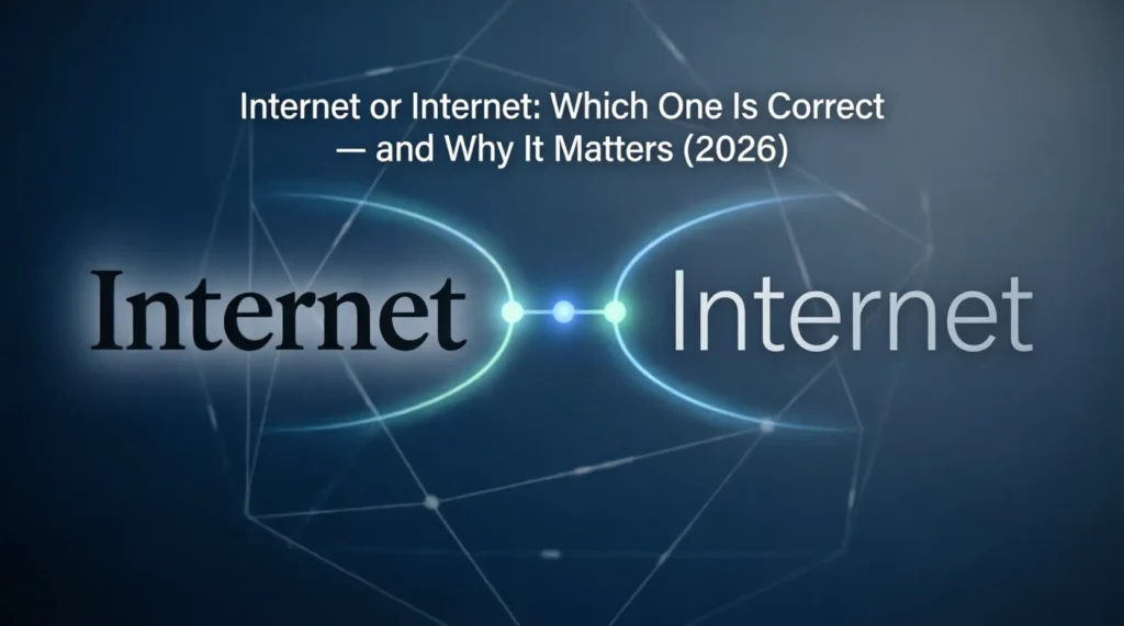 internet or internet