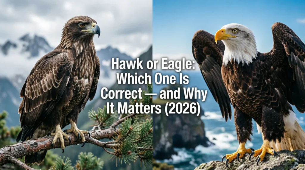 hawk or eagle