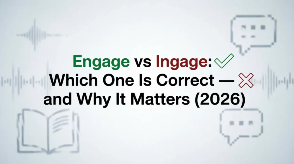 engage vs ingage