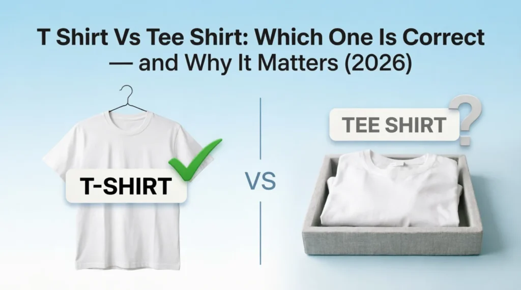 t shirt vs tee shirt