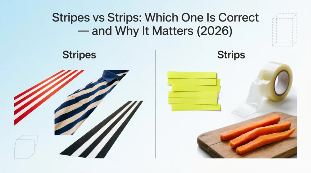 stripes vs strips