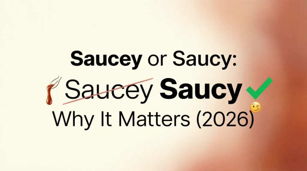 saucey or saucy
