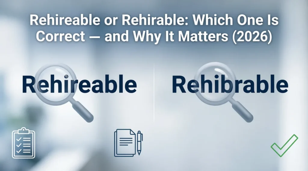 rehireable or rehirable