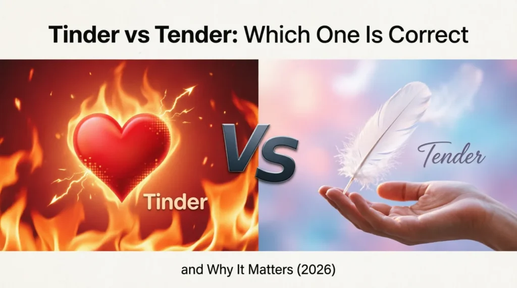tinder vs tender