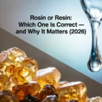 rosin or resin