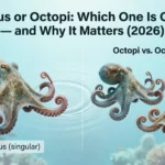 Octopus or Octopi