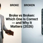 broke vs broken