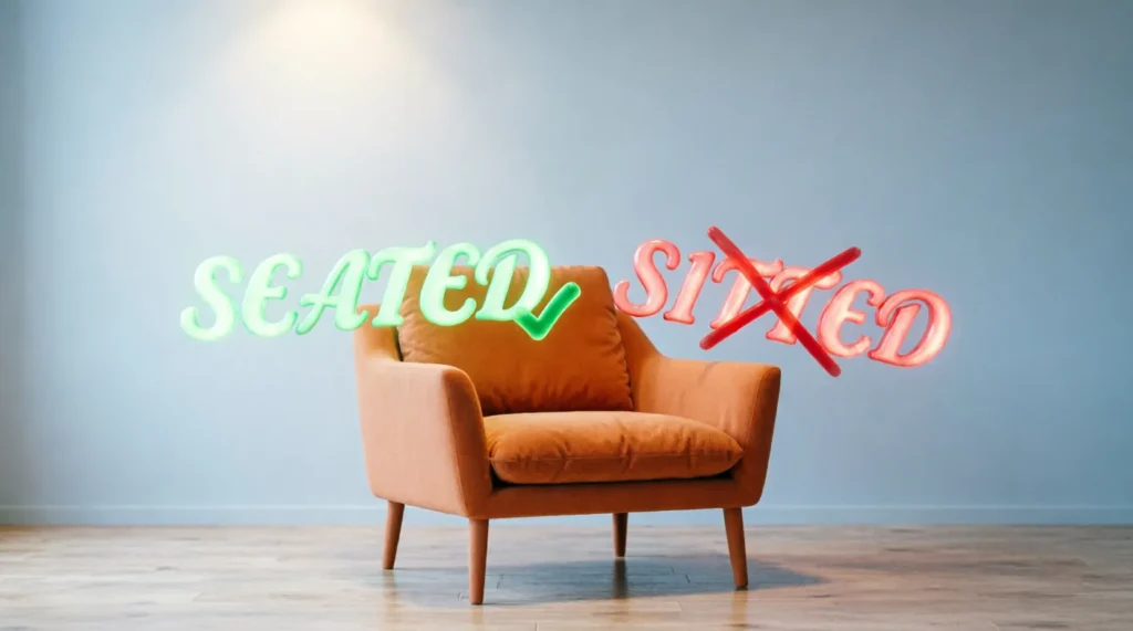 sitted or seated