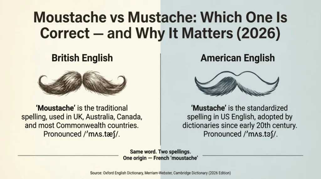 moustache vs mustache