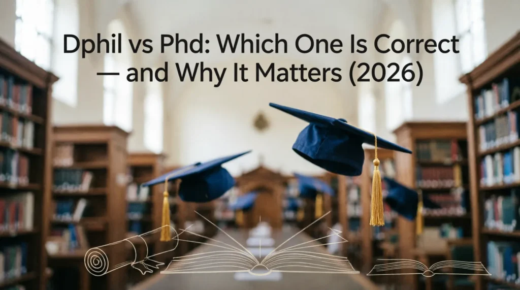 dphil vs phd