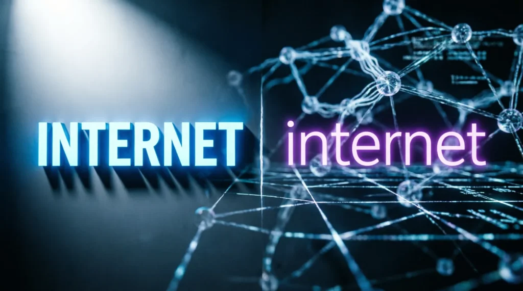 Internet or Internet: