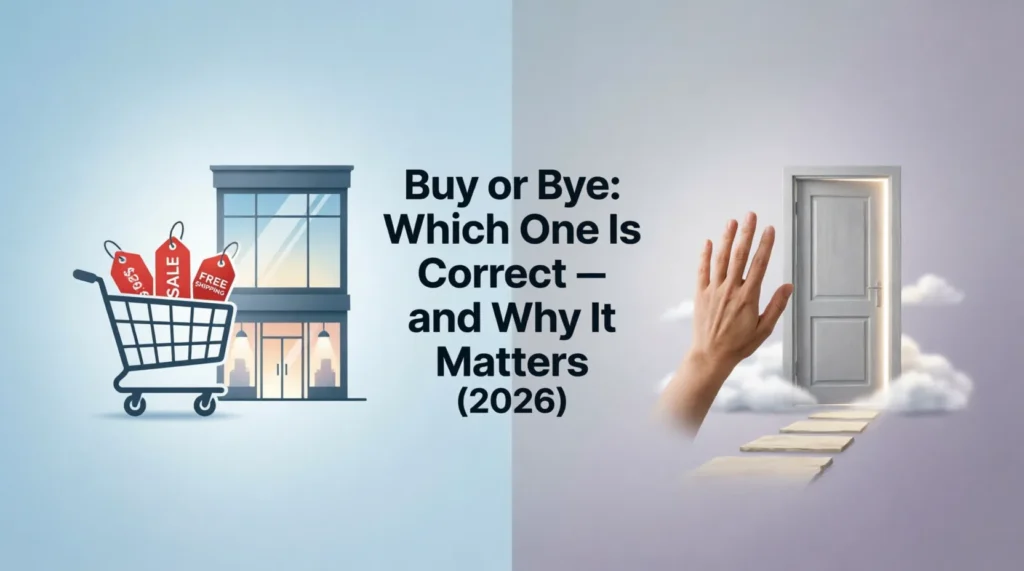 buy or bye