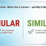 Simular or Similar: Which One Is Correct — and Why It Matters (2026) simular or similar