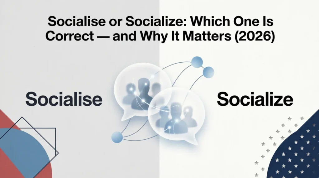 socialise or socialize
