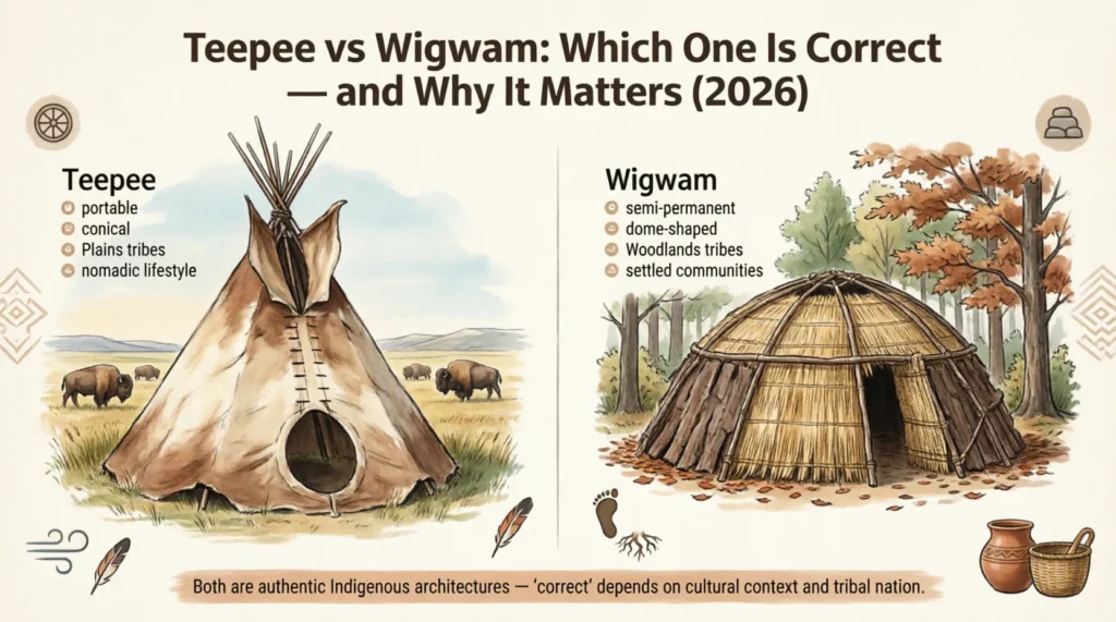 teepee vs wigwam