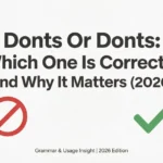 donts or donts