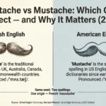 Moustache vs Mustache: Which One Is Correct — and Why It Matters (2026) moustache vs mustache