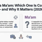 Ms vs Maam: Which One Is Correct — and Why It Matters (2026) ms vs maam