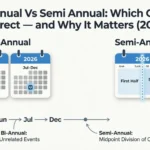 Bi Annual Vs Semi Annual: Which One Is Correct — and Why It Matters (2026) bi annual vs semi annual