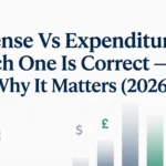 expense vs expenditure