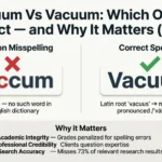 Vaccum Vs Vacuum: Which One Is Correct — and Why It Matters (2026) vaccum vs vacuum
