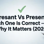 presant vs present